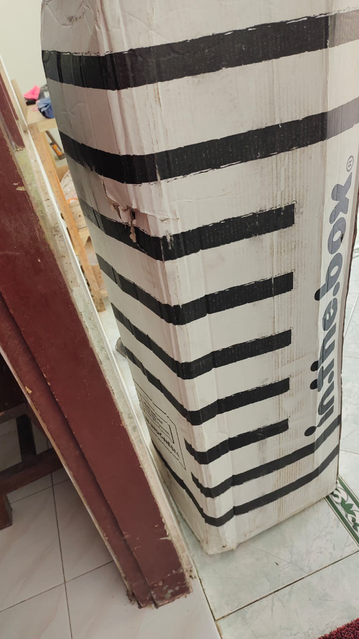 Spring Bed Kasur In The Box Inthebox 120x190 (custom Size)