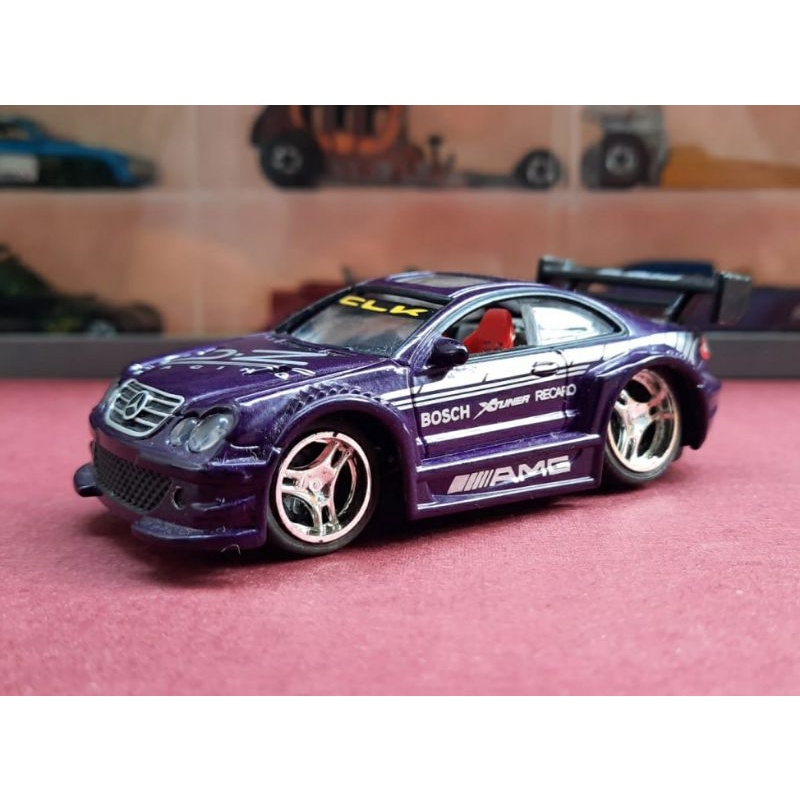 Mobil Diecast Kentoys XTuner Mercedez AMG Blue Rally Car Skala 1/55
