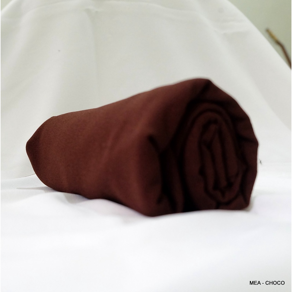 Pashmina Diamond Crepe 170x75 CM-CHOCO