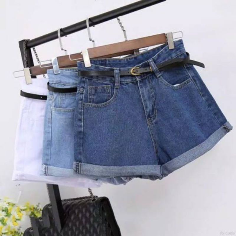 Hotpants Jeans Wanita Celana Pendek Jeans Hot Pants