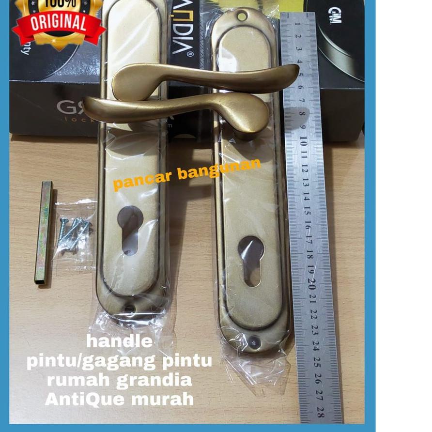 HANDLE PINTU RUMAH GRANDIA ANTIQUE 25 CM - GAGANG PINTU RUMAH GRANDIA ANTIQUE - TARIKAN PINTU RUMAH