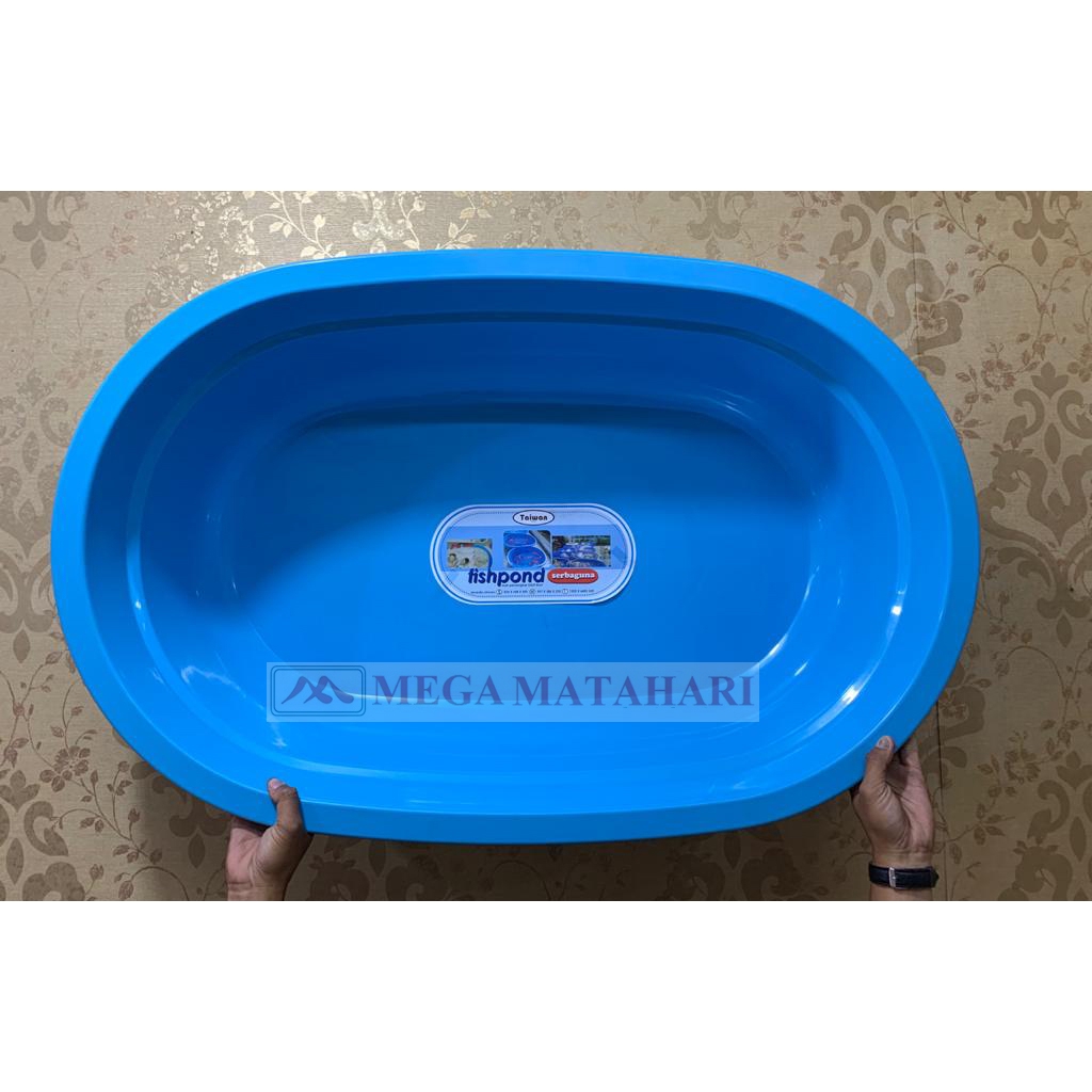 Fishpond / Bak ikan / Bak kura / Bak hidroponik L BIRU