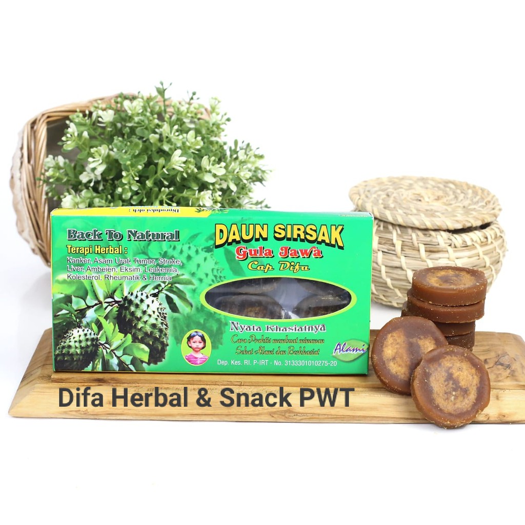 

[READY STOCK] Daun Sirsak Gula Jawa