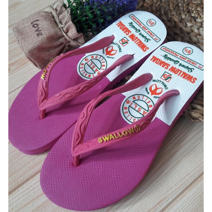 Sandal Swallow Retro Female / sandal jepit Swallow  Wanita/ sandal jepit swallow female