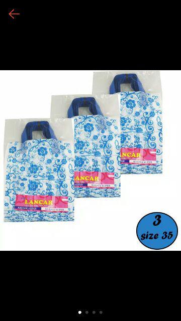3 Pak (3 X 1 Pack) Softhandle Plastik Batik Paseo Uk 35