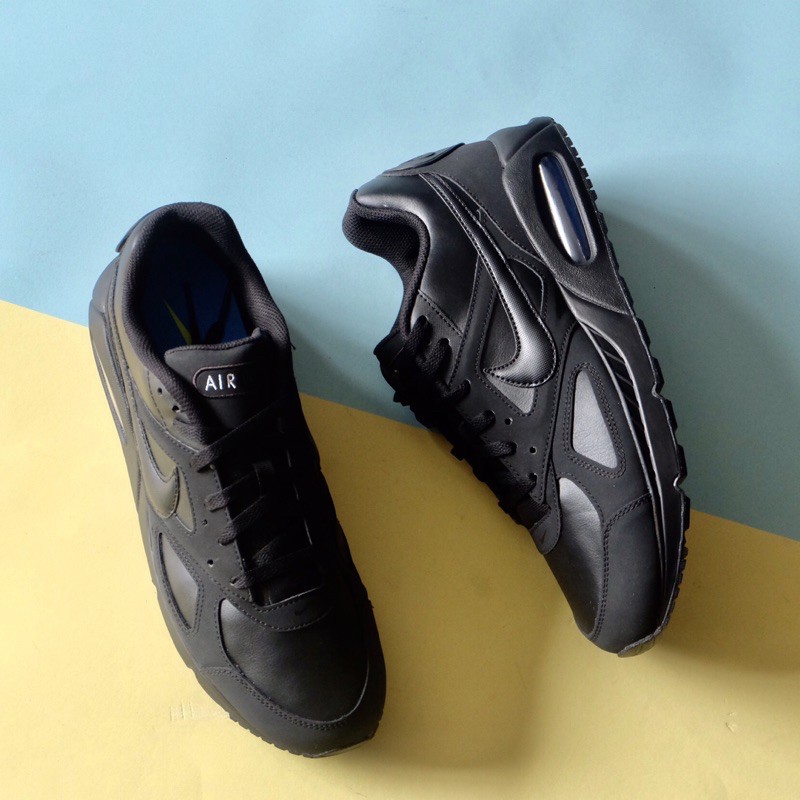 sepatu casual original nike air max ivo allblack bnwb