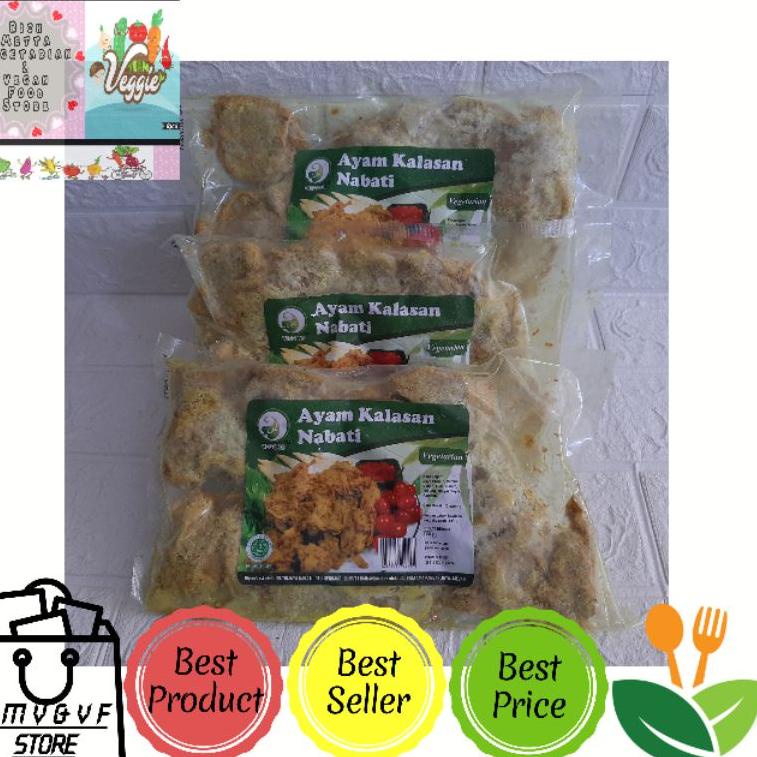 

BRANDS FESTIVAL Vegood Ayam Kalasan Nabati 450gr Ayam Kuning Vegetarian Frozen Food grosir