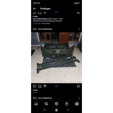 Bodykit Honda Jazz Mugen RS 2008-2010