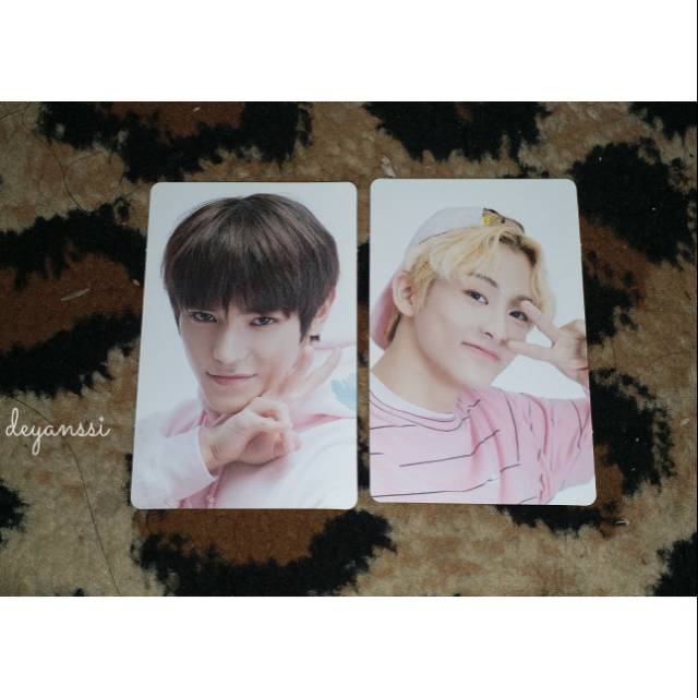 NCT NCT127 TAEYONG MARK 1ST ANNIVERSARY PHOTOCARD