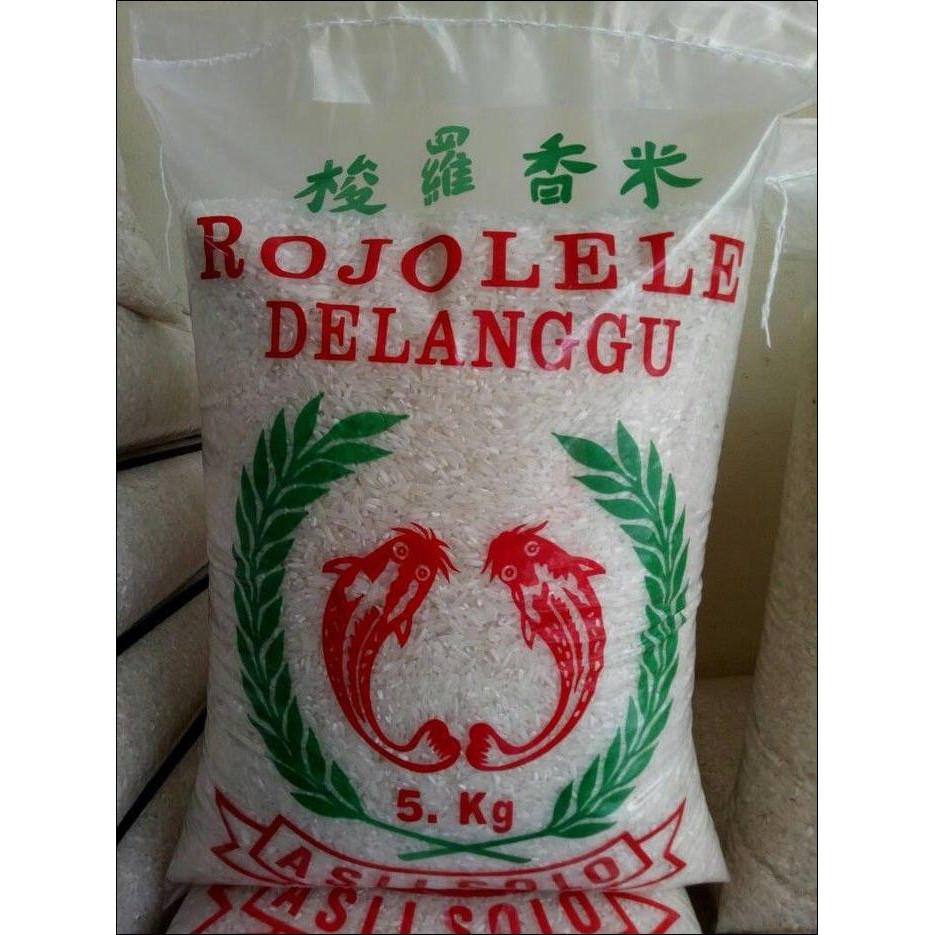 

BERAS ROJOLELE ASLI DELANGGU 5 KG