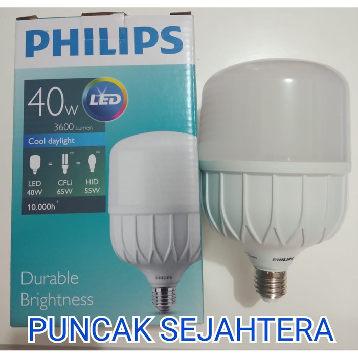 Lampu Led Philips 40w 40 watt Jumbo Trueforce