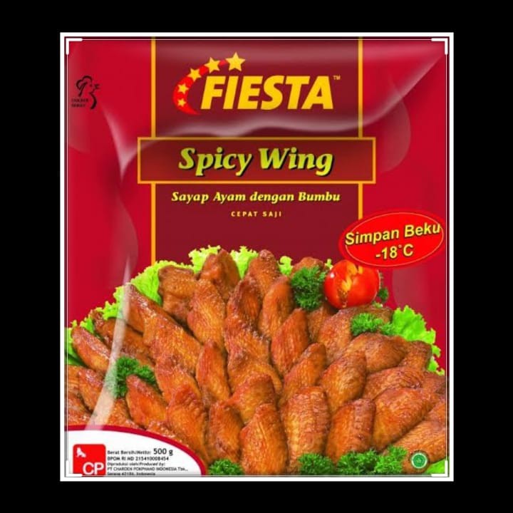 FIESTA SPICY WINGS 500 gram