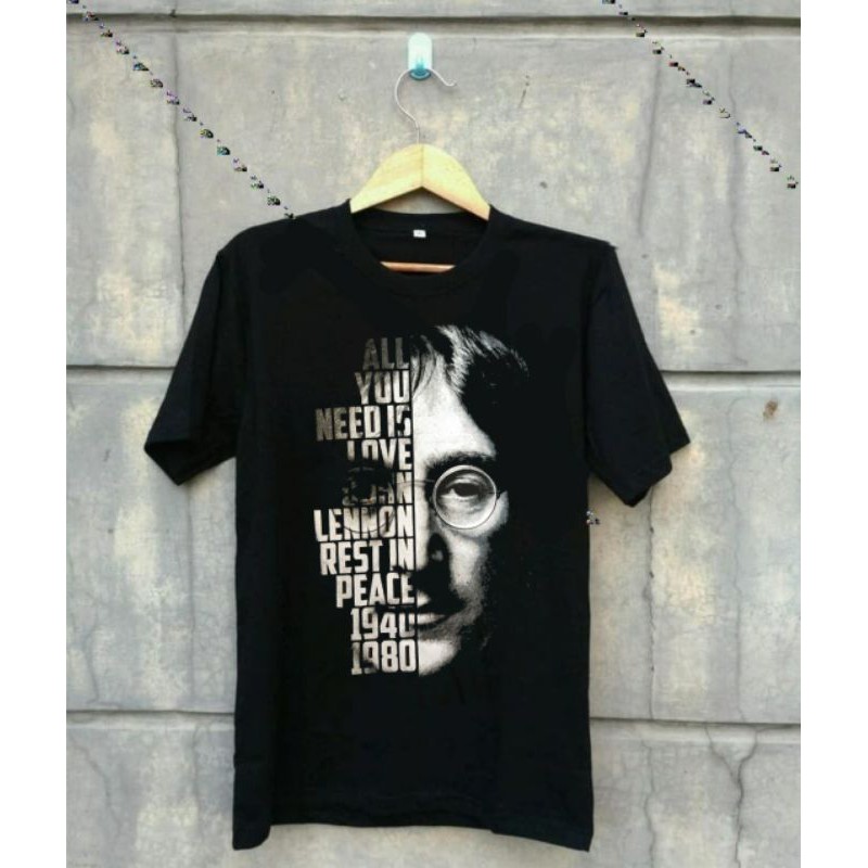 Kaos Distro John Lennon/Kaos John Lennon/Kaos Gambar John Lennon/Kaos John lennon kece