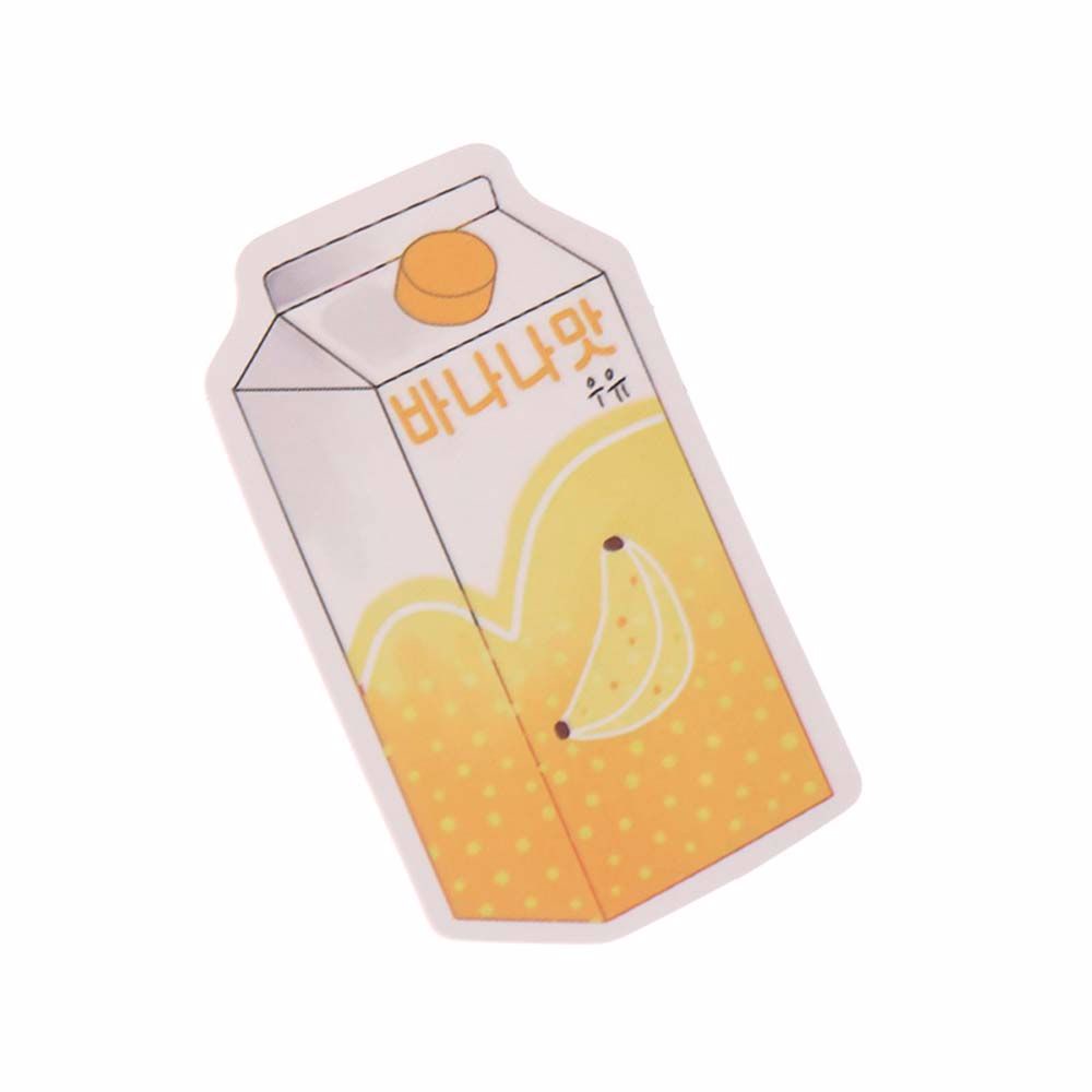 50 Pcs Stiker Desain Kartun Minuman Tahan Air Untuk Dekorasi Mobil Skateboard Dan Gitar