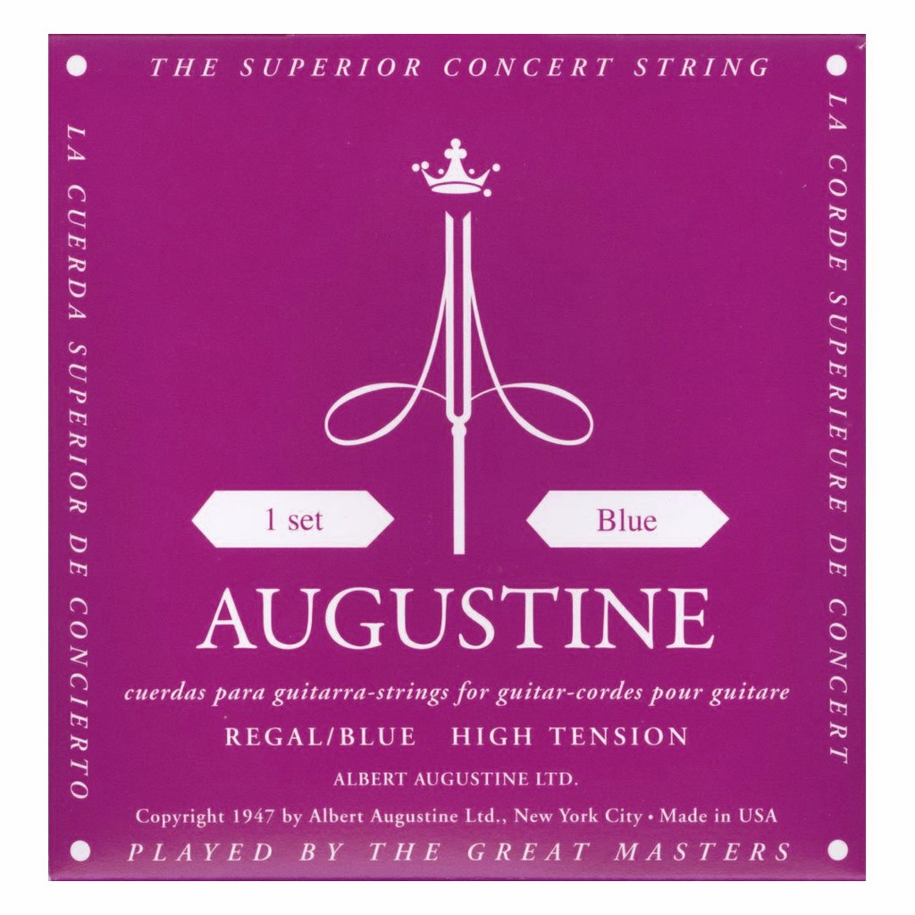 Augustine Regal Blue High Tension Senar Gitar Klasik Nylon Original