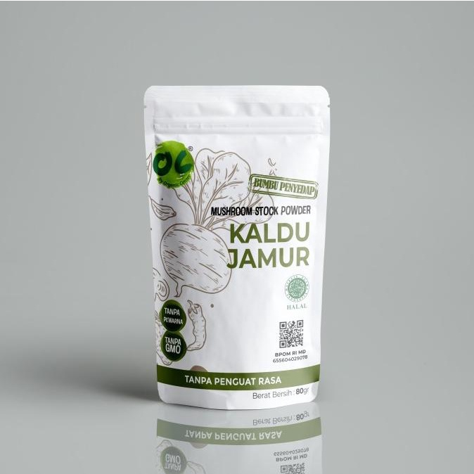 

Organic Center - Kaldu Vegan / Jamur / Vegan Stock by Titi Kamal 80gr
