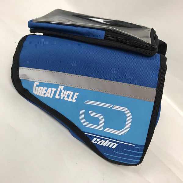 Tas Sepeda GC-Brand Frame TopTube TGT Sgt Calm Biru