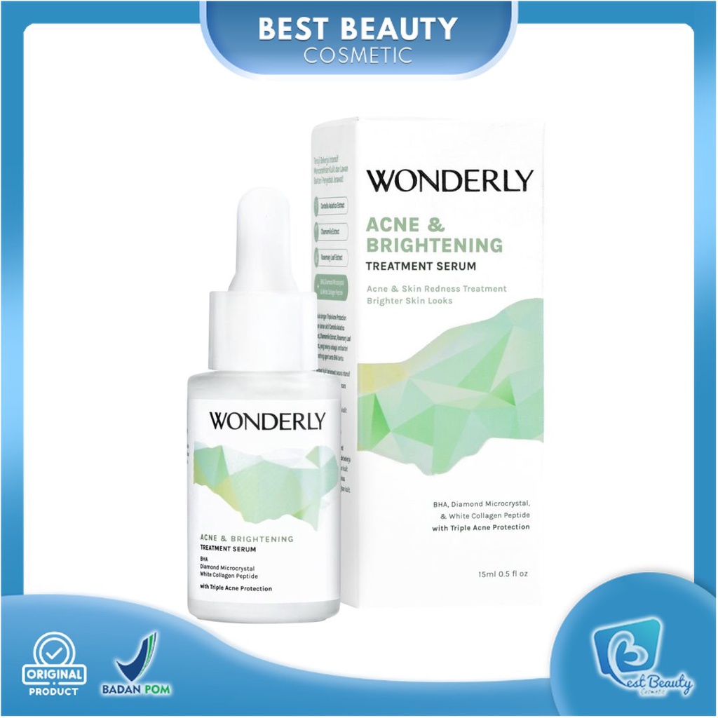 ★ BB ★ WONDERLY Acne And Brightening Treatment Serum 15ml - Serum Wajah