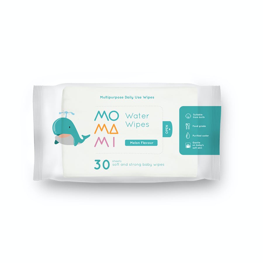 Momami Water Wipes 30Sheets Tissue Bayi