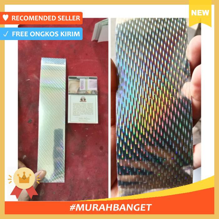 

Hologram 25X5Cm.. Isi 5Lembarr - Pengikat & Perekat - Stiker
