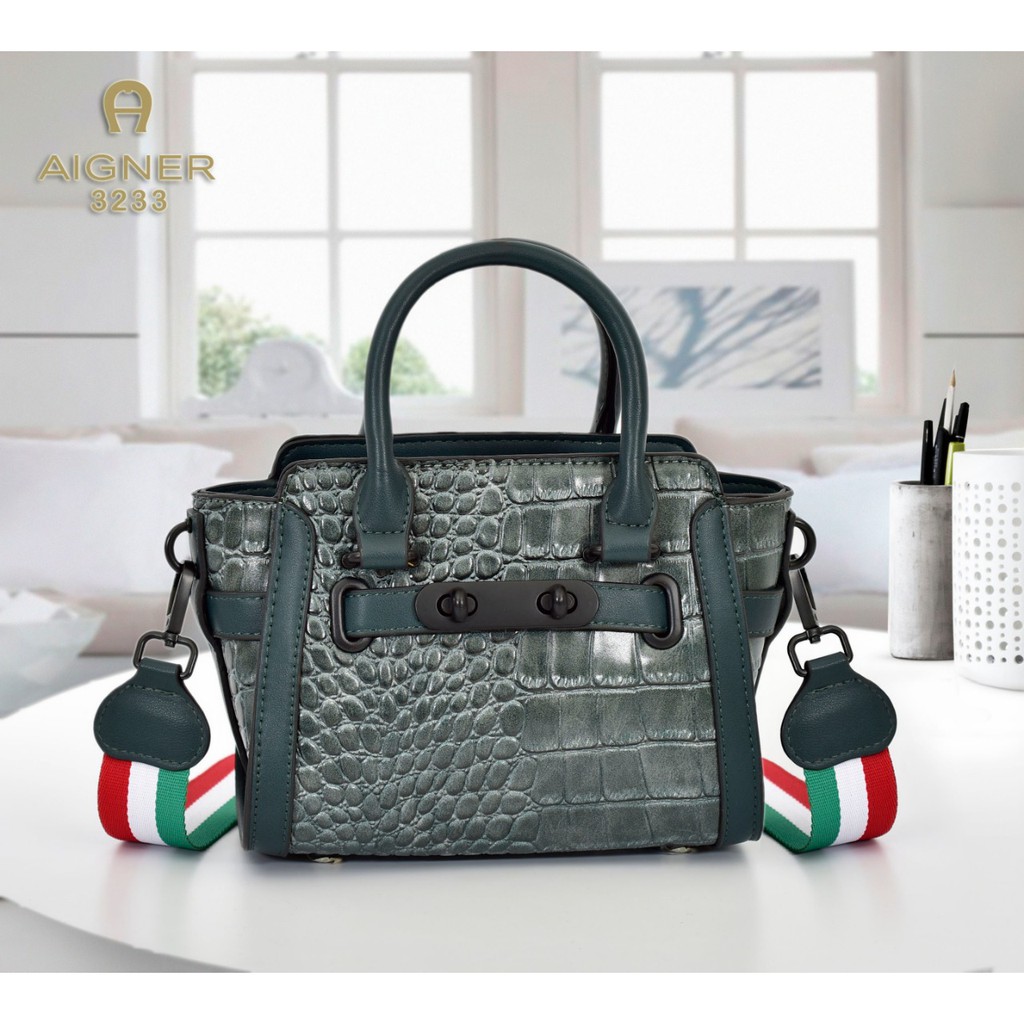 Tas Aigner Swagger Croco 3233 GROSIR TAS IMPORT TAS MURAH TAS BATAM TAS WANITA