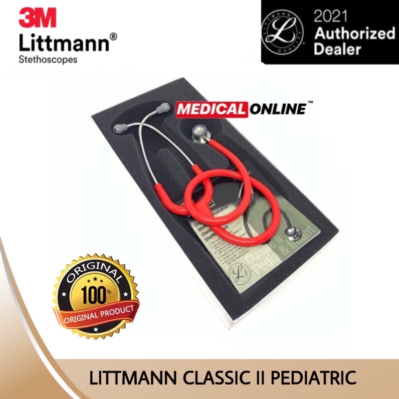 3M STETOSKOP LITTMANN CLASSIC II PEDIATRIC RED 2113R STANDARD LITMAN LITTMAN LITMANN MEDICAL ONLINE