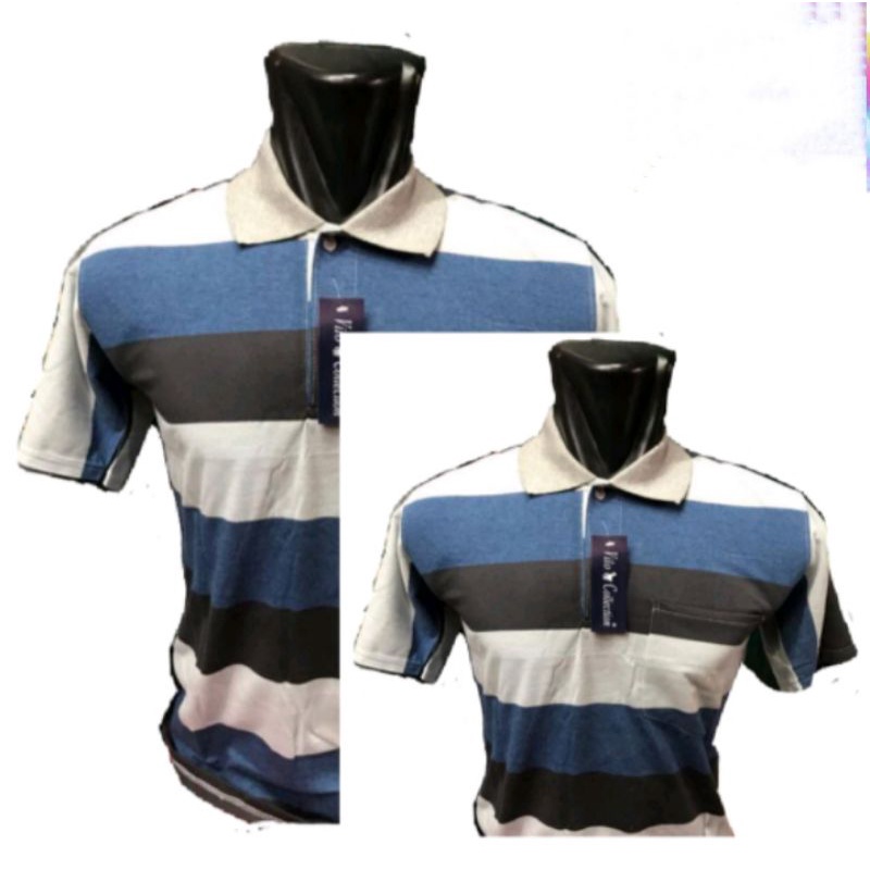 kaos Krah polo cowok kaos krah salur cowok terbaru kaos Krah polo cowok premium terbaru