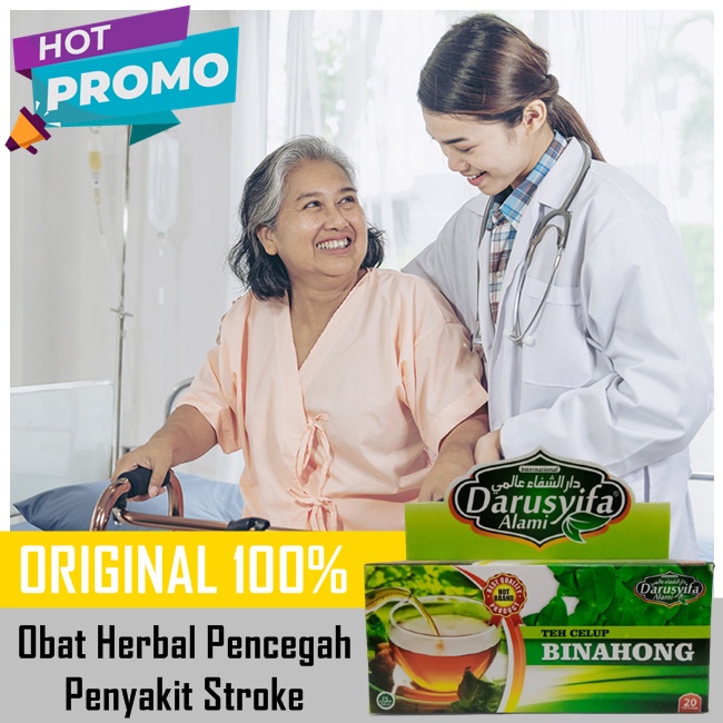 

BARU Teh celup binahong darusyifa obat herbal pencegah struk paling Ampuh Orignal