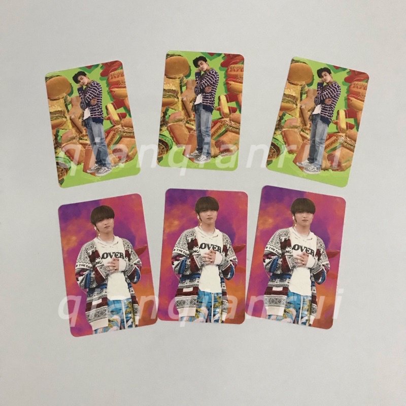 nct dream ar clip selca haechan renjun jaemin chenle mark hotsa hot sauce pc photocard