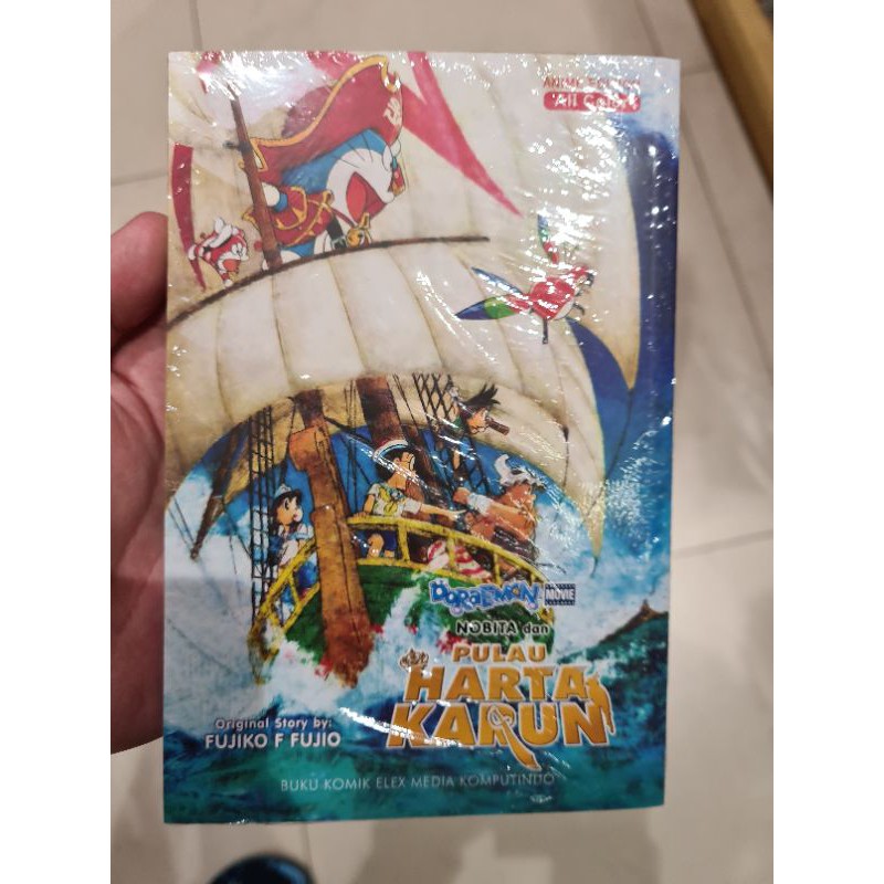 Doraemon Petualangan dan Harta Karun segel ori Full Colour