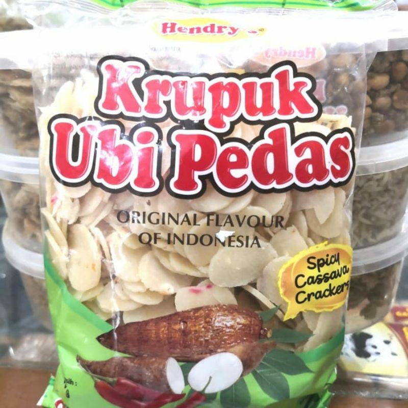 

kerupuk krupuk ubi pedas
