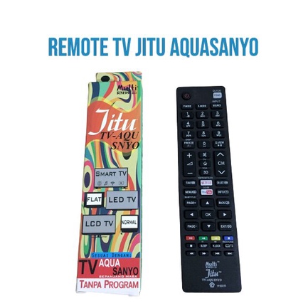 REMOTE MULTI RM99 JITU TV-AQUASANYO LED LCD TV