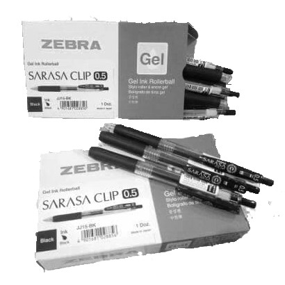 

Pulpen Pen Zebra Sarasa Clip Gel size 0.5 Bolpen Hitam Terlaris
