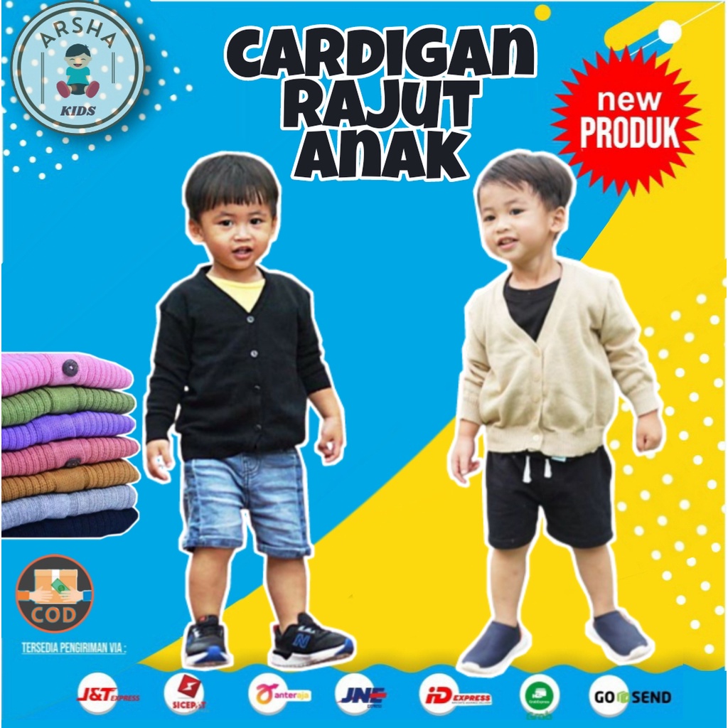 CARDIGAN ANAK SWEATER ANAK PEREMPUAN SWEATER RAJUT ANAK ATASAN RAJUT ANAK SWITER SWETER RAJUT ANAK