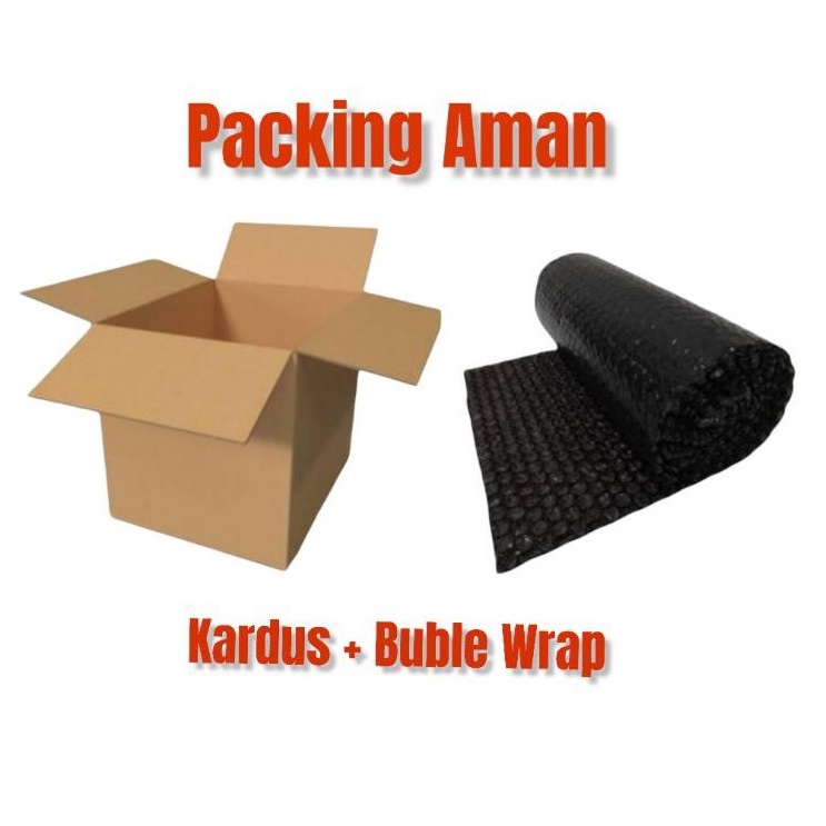 

Packing tambahan KARDUS & BUBLE WRAP