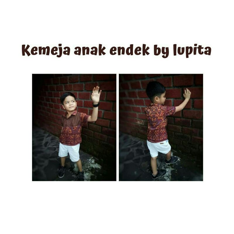 baju endek bali anak