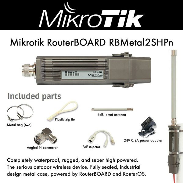 Mikrotik Metal 2SHPn Murah