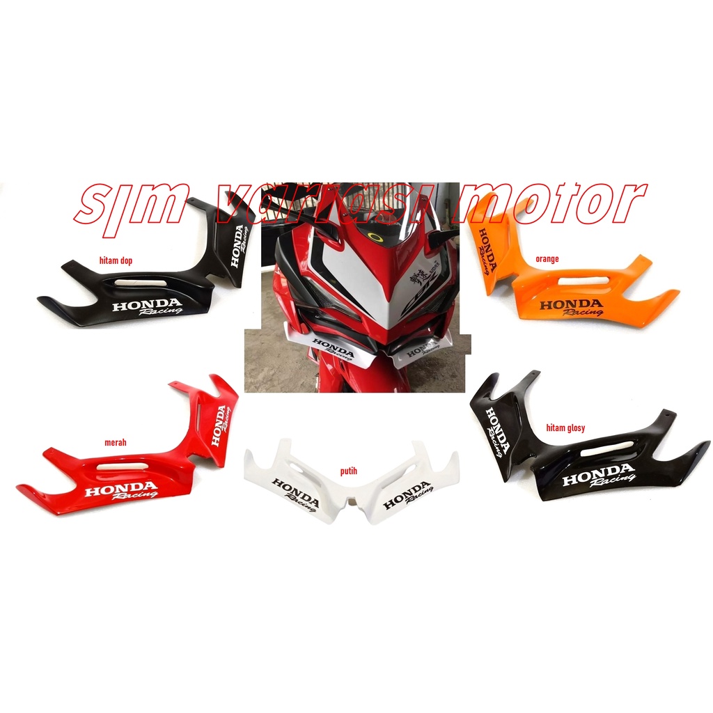 WINGLET CBR150R K45R-CBR 250 RR WINGLET AERODINAMIS SAYAP HONDA CBR 250 RR 2017-2022 &amp; CBR 150R K45R TAHUN 2021-2022