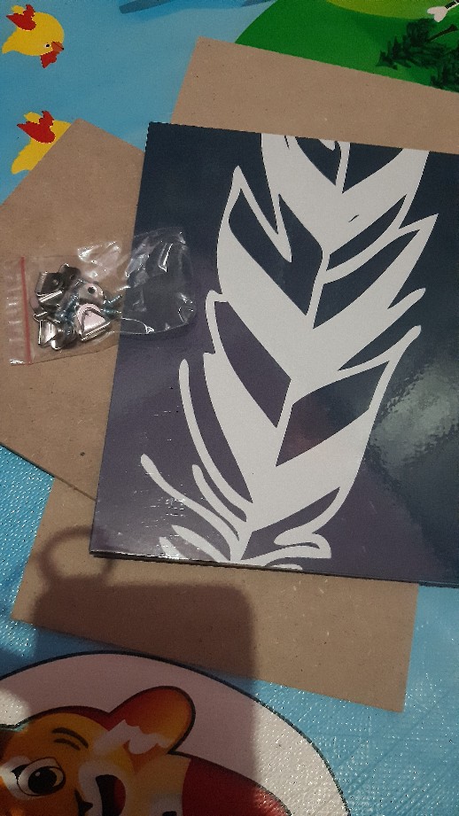 Craftpedia Potongan Kayu Mdf 15x15 Cm (6mm)