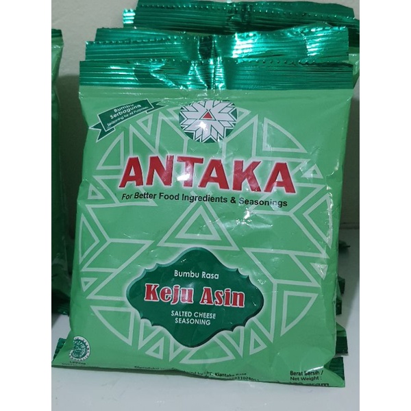 

Bumbu rasa Keju Asin ANTAKA 100G