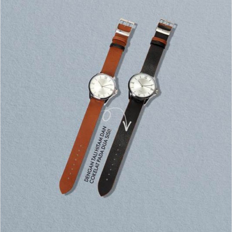 Jam Tangan Pria 2 Sisi by Oriflame