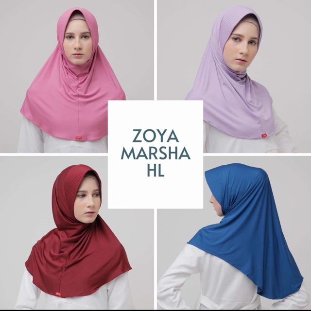 Bergo zoya HL dan HB casual
