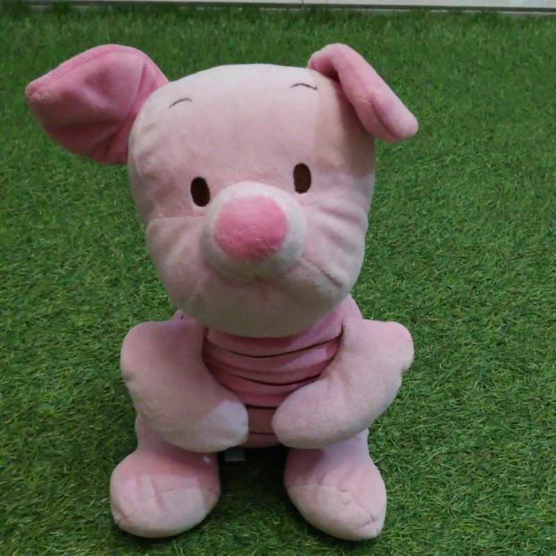 Boneka Piglet Bobo Tengkurap keluarga Winnie the Pooh Original Disney Baby - hadiah ulang tahun
