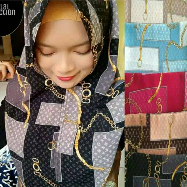 JILBAB INSTAN HODIE HODDIE LV RANTAI