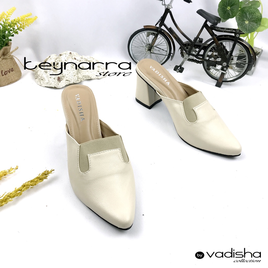 VADISHA DIANI Sendal Wanita, Sendal Heels/ Sendal Hak Tahu 7cm  RR-01 By.Keynarra Store