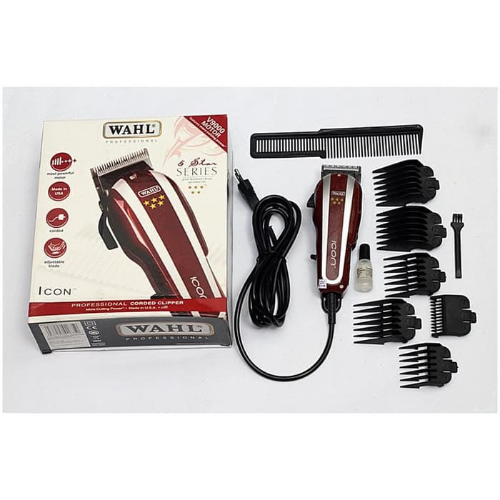 TERMURAAH Alat Mesin Cukuran Rambut Wahl 5 Star Series Icon Hair Clipper USA .