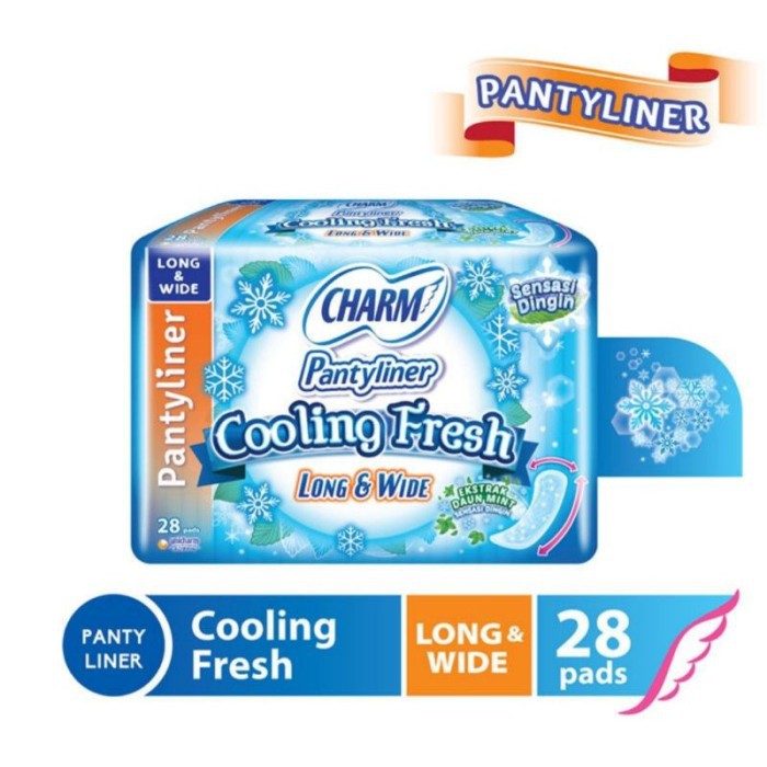 Charm Pantyliner Cooling Fresh