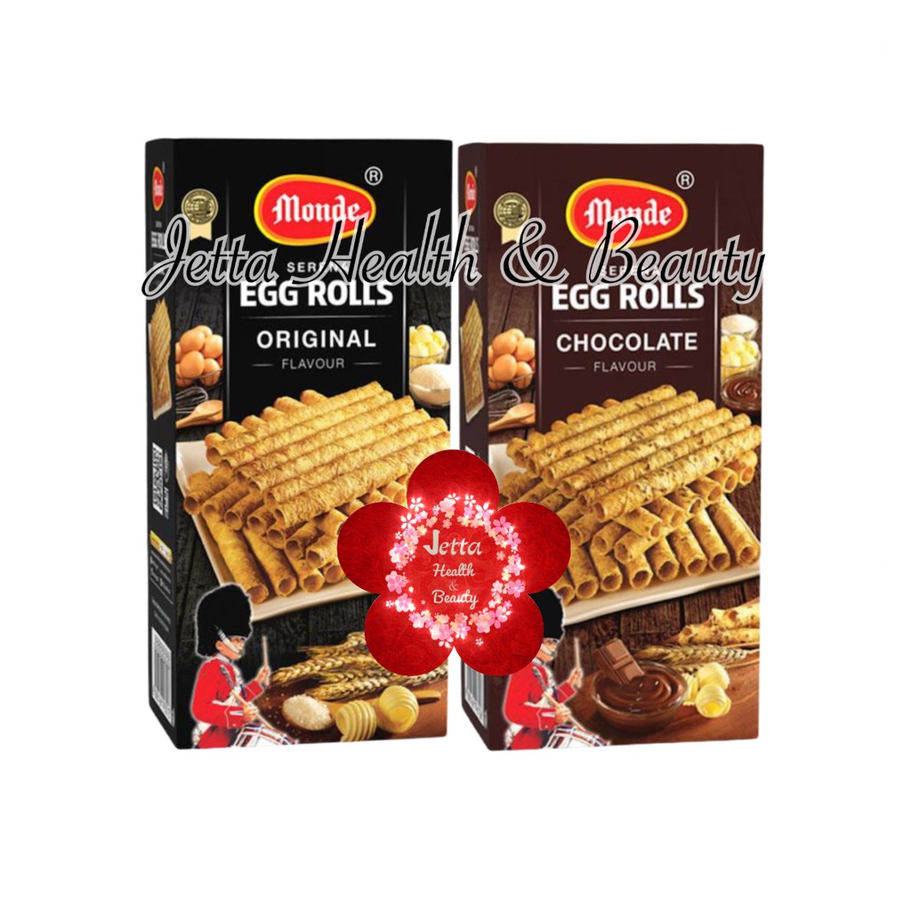 

Monde Serena Egg Rolls Original or Chocolate Flavour 168g