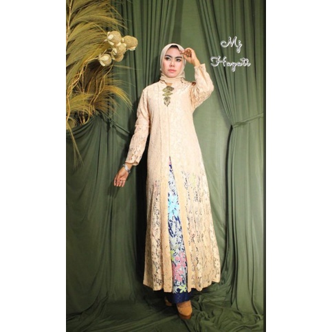 SET KEBAYA HAYATI /  SET KEBAYA WISUDA / SET KEBAYA PESTA / SET KEBAYA KARTINI / SET KEBAYA KUTU BARU / SET KEBAYA TERBARU 2021 / SET KEBAYA  MIRA JAYA-CREAM