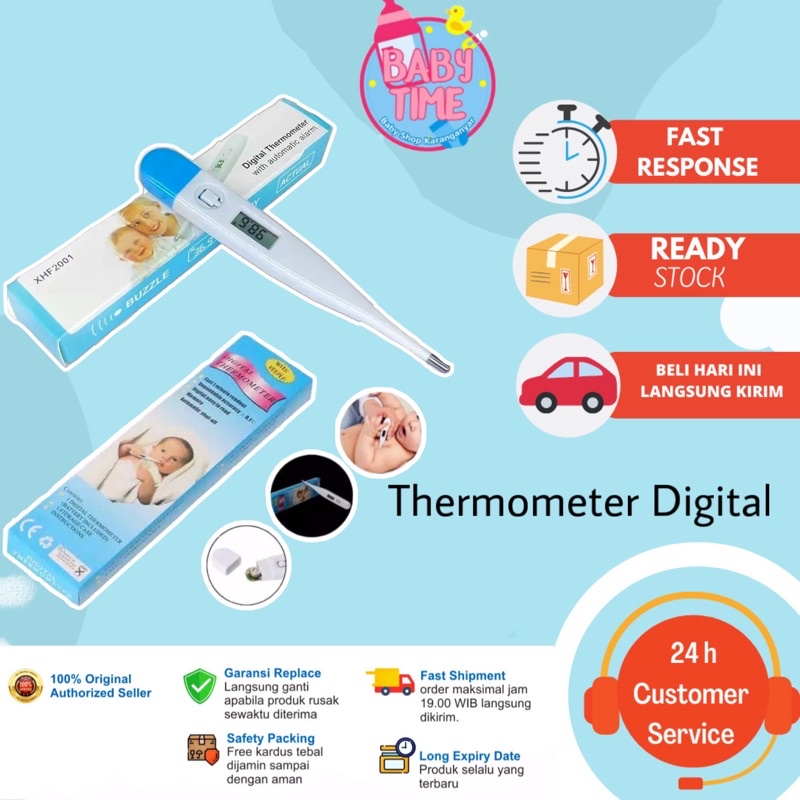 THERMOMETER DIGITAL PENGUKUR SUHU BADAN - TERMOMETER DIGITAL LUCU